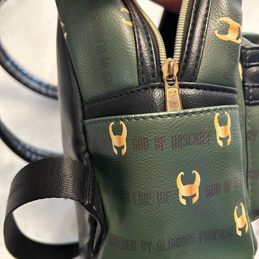 Marvel Loki Loungefly Mini Backpack - Picture 9 of 13